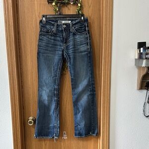 BKE Medium Blue Straight Leg Jeans